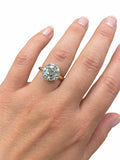 GIA Certified 3.03 Carat Round Brilliant Cut Diamond Engagement Ring