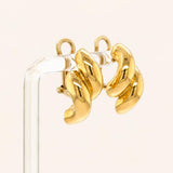 Tiffany & Co. Vintage 18K Yellow Gold San Marco Link Earrings