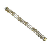 18K Yellow Gold and Diamond Bracelet