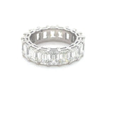 9.33 Carats Diamond Eternity Band, Platinum