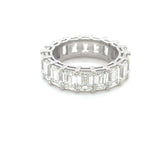 9.33 Carats Diamond Eternity Band, Platinum