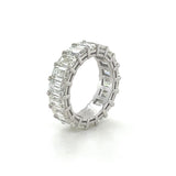 9.33 Carats Diamond Eternity Band, Platinum