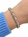 Schlumberger for Tiffany & Co. Sixteen Stone Diamond Bracelet, 7"