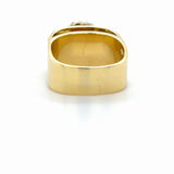 AGL Certified Burma Ruby, Yellow Diamond and Diamond Ring