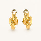 Tiffany & Co. Vintage 18K Yellow Gold San Marco Link Earrings
