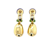 Bvlgari, Mediterranean Eden Diamond, Amethyst and Peridot Earrings, 18K