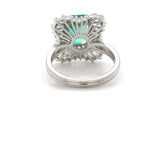 Carl Bucherer, Emerald and Diamond Ballerina Ring