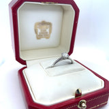 Cartier, French, Platinum and Diamond Engagement Ring