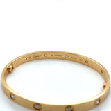 Cartier, Love Diamond Classic Model Bangle Bracelet