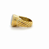 David Yurman, Noblesse Collection 18K Yellow Gold Diamond Ring