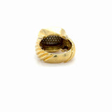 David Yurman, Noblesse Collection 18K Yellow Gold Diamond Ring
