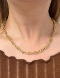 Tiffany & Co.  Hardwear 18K Yellow Gold Small Link Necklace