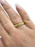Cartier Diamond Ellipse Ring, 18K Yellow Gold
