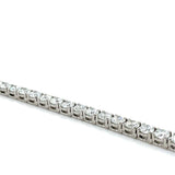 GIA Certified, 16.66 Carats Diamond Tennis Bracelet