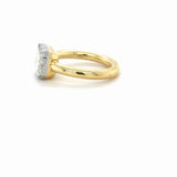 GIA Certified 3.01 Carat Emerald Cut Diamond Ring