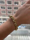 George L'Enfant for Tiffany & Co. France, Mid-Century 18K Yellow Gold Bracelet