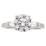 Graff, 2.07 Carat Round Brilliant Diamond Engagement Ring