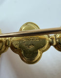 Jules and Louis Wièse, Renaissance Revival, Gold and Pearl Brooch, 18K