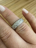Alex Sepkus, Platinum and Diamond Band Ring