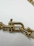 Tiffany & Co.  Hardwear 18K Yellow Gold Small Link Necklace