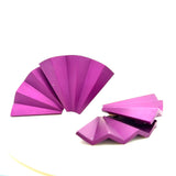 JAR Purple Aluminum Fan Earrings