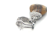 Judith Ripka, Tiger's Eye Drop Earrings