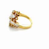 Kurt Wayne, 18K Yellow Gold and Diamond Ring