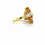 Kurt Wayne, 18K Yellow Gold and Diamond Ring