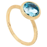 Marco Bicego, 18K Yellow Gold and Blue Topaz Jaipur Ring