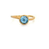 Marco Bicego, 18K Yellow Gold and Blue Topaz Jaipur Ring