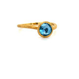 Marco Bicego, 18K Yellow Gold and Blue Topaz Jaipur Ring