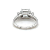 Oscar Heyman, 1.90 Carat Princess Cut Diamond Ring