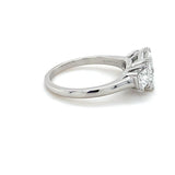 Oscar Heyman, 1.90 Carat Princess Cut Diamond Ring