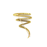 Paloma Picasso for Tiffany & Co. 18K Yellow Gold Zig Zag Scribble Brooch
