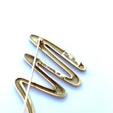 Paloma Picasso for Tiffany & Co. 18K Yellow Gold Zig Zag Scribble Brooch