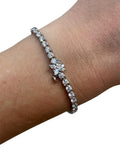 Tiffany & Co., Victoria 4.73 Carat Diamond and Platinum Bracelet
