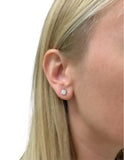 Tiffany & Co. 1.42 Carat Round Brilliant Cut Diamond Stud Earrings