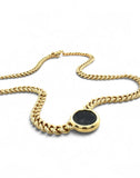 Vintage 1970's Bvlgari Monete Ancient Coin Necklace, 18K