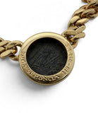 Vintage 1970's Bvlgari Monete Ancient Coin Necklace, 18K