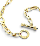 Roberto Coin, Yellow Gold Oval Link Toggle Necklace, 18K