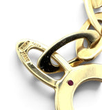 Roberto Coin, Yellow Gold Oval Link Toggle Necklace, 18K