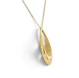 Roberto Coin, "Golden Gate" Yellow Gold and Diamond Pendant/ Necklace, 18K