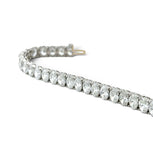 20.56 Carats Oval Cut Diamond Tennis Bracelet