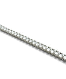 20.56 Carats Oval Cut Diamond Tennis Bracelet