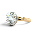 GIA Certified 3.03 Carat Round Brilliant Cut Diamond Engagement Ring