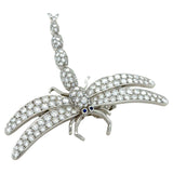 Rare Tiffany & Co. Platinum and Diamond Dragonfly Enhancer