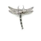 Rare Tiffany & Co. Platinum and Diamond Dragonfly Enhancer