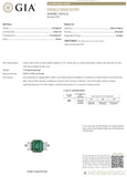 Tiffany & Co. 4.31ct Emerald Ring with Diamonds in 18k Gold
