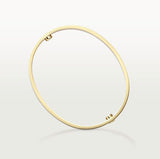Cartier, Love Bracelet Classic Model 4 Diamonds Bangle Bracelet, size 18