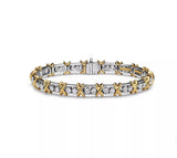 Schlumberger for Tiffany & Co. Sixteen Stone Diamond Bracelet, 7"